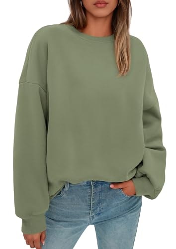Prettygarden Women's Oversized Crewneck Sweatshirt: $22.98