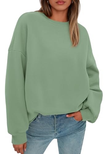 Prettygarden Women's Oversized Crewneck Sweatshirt: $27.98