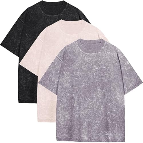 Men's Oversized Washed T-Shirt 3-Pack: $25.49 Men's Oversized Washed T-Shirt 3-Pack: $25.49