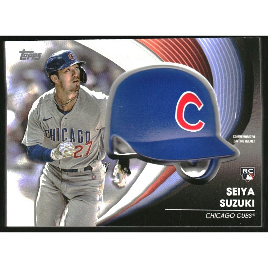 Seiya Suzuki 2022 Topps Update Commemorative Batting Helmet Card: $22.50 Seiya Suzuki 2022 Topps Update Commemorative Batting Helmet Card: $22.50