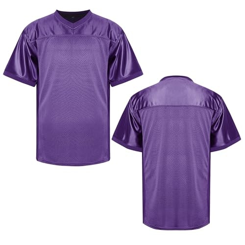 Mesospero Men's Blank Football Jersey: $16.99