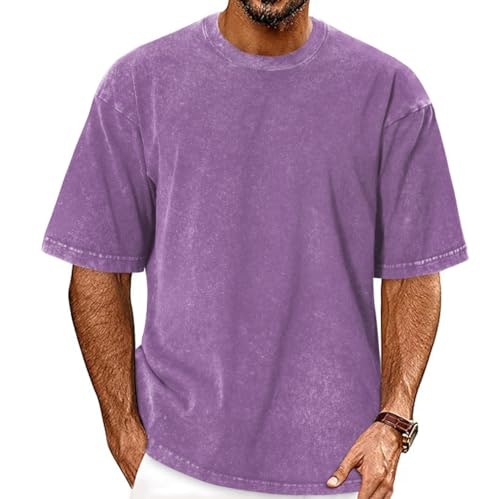 Men's Vintage Washed Oversized T-Shirt: $13.98 Men's Vintage Washed Oversized T-Shirt: $13.98