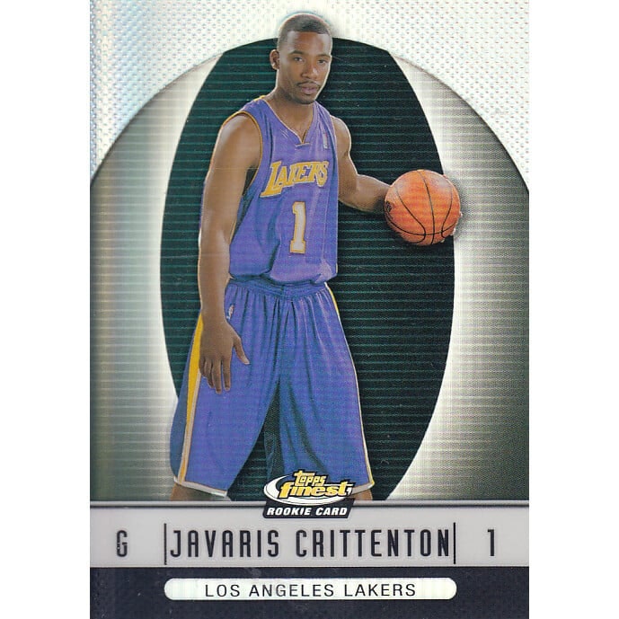 2006-07 Finest Refractors Black Javaris Crittenton #119: $10.50 2006-07 Finest Refractors Black Javaris Crittenton #119: $10.50