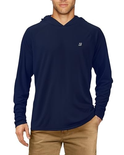 Roadbox Men's UPF 50+ Fishing Sun Hoodie: $13.58