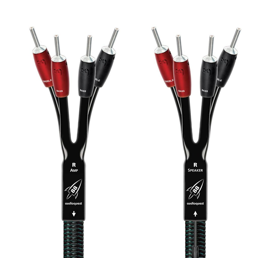 AudioQuest Rocket 88 10-Foot Single BiAmp Speaker Cable: $2,567.90 AudioQuest Rocket 88 10-Foot Single BiAmp Speaker Cable: $2,567.90