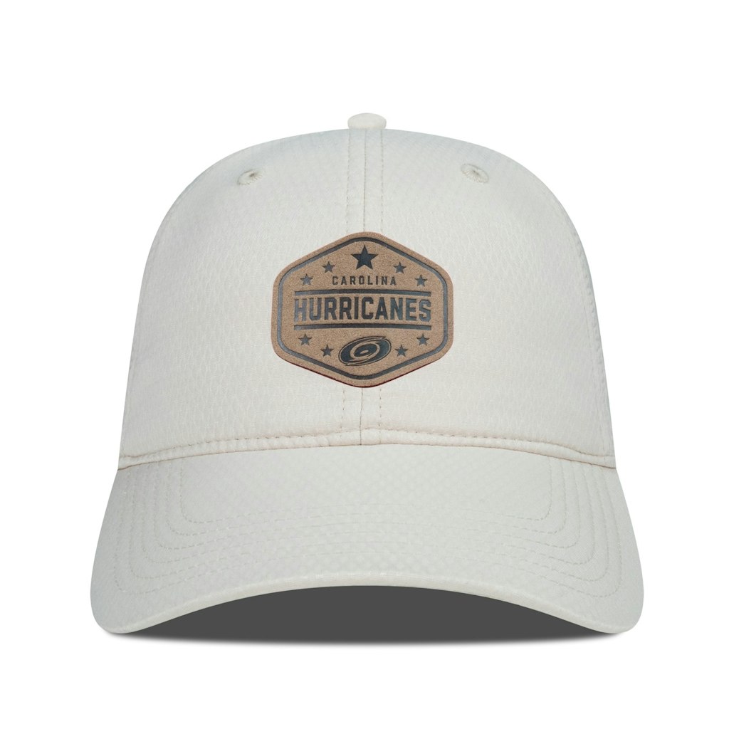Men's Carolina Hurricanes Faux Leather Patch Adjustable Hat: $42.99 Men's Carolina Hurricanes Faux Leather Patch Adjustable Hat: $42.99