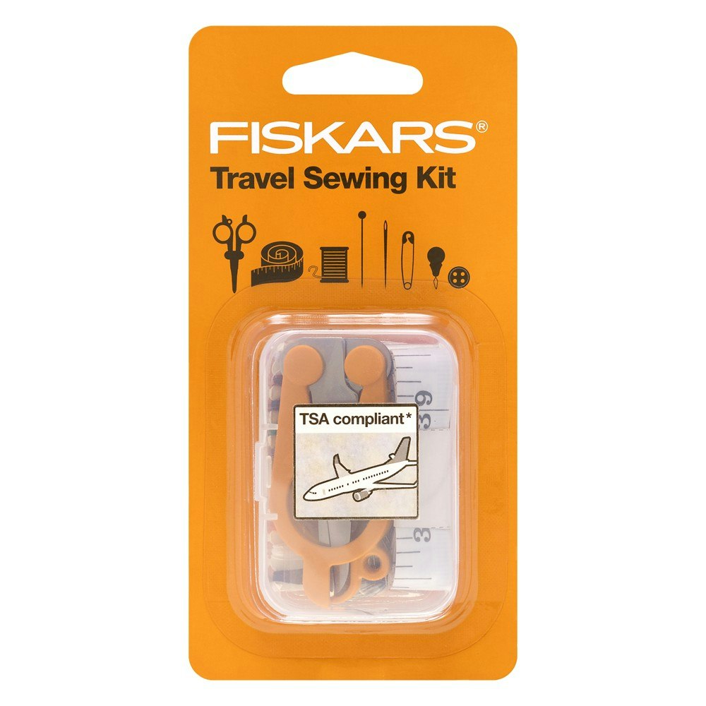 Fiskars 27-Piece Travel Sewing Kit: $4.49 Fiskars 27-Piece Travel Sewing Kit: $4.49