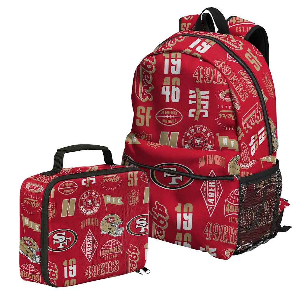 San Francisco 49ers Backpack and Lunchbox Set: $67.49 San Francisco 49ers Backpack and Lunchbox Set: $67.49