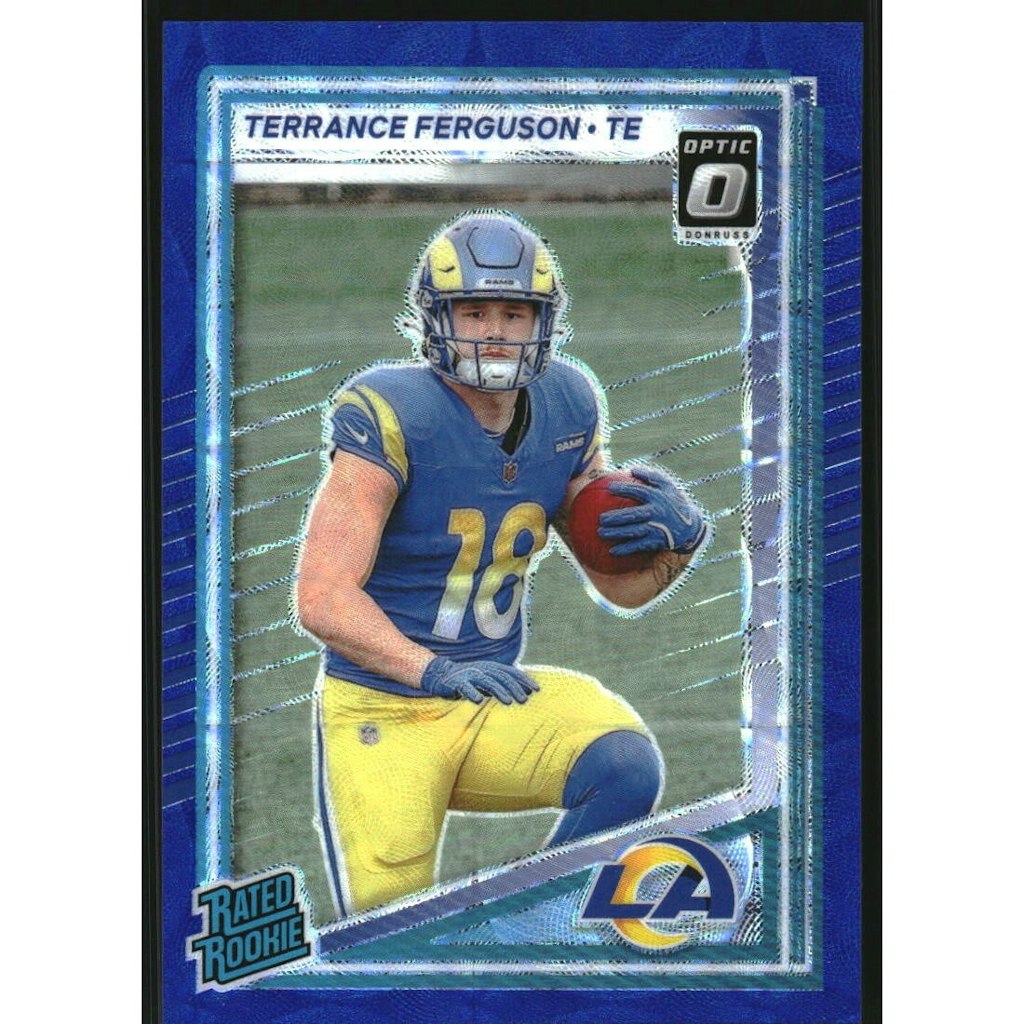 2025 Donruss Optic Rated Rookies Preview Blue Scope Terrance Ferguson Card #323: $5 2025 Donruss Optic Rated Rookies Preview Blue Scope Terrance Ferguson Card #323: $5