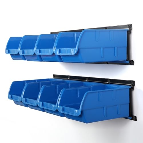 Wallmaster 8-Bin Wall Mounted Storage Organizer: $25.49