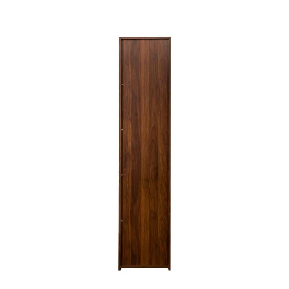 Been 16" x 71" White Wood Pantry Cabinet with Glass Door: $404.99 Been 16" x 71" White Wood Pantry Cabinet with Glass Door: $404.99