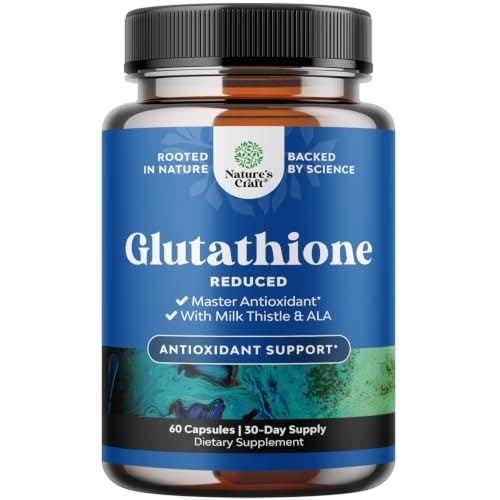 Reduced Glutathione and Milk Thistle Supplement 60-Count: $25.49 Reduced Glutathione and Milk Thistle Supplement 60-Count: $25.49