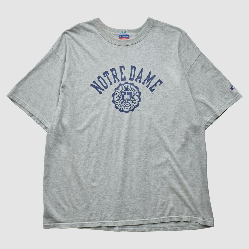 Notre Dame Fighting Irish 2000s Vintage Champion T-Shirt: $29.99 Notre Dame Fighting Irish 2000s Vintage Champion T-Shirt: $29.99