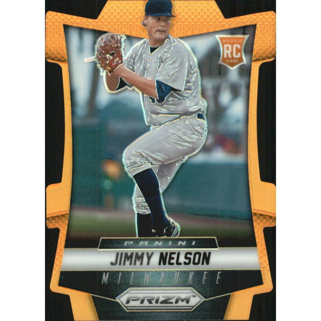 2014 Panini Prizm Jimmy Nelson Orange Die Cut #187 Card: $5.40 2014 Panini Prizm Jimmy Nelson Orange Die Cut #187 Card: $5.40