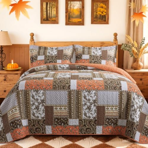 Bedifany Queen 100% Cotton Quilt Set: $54.31