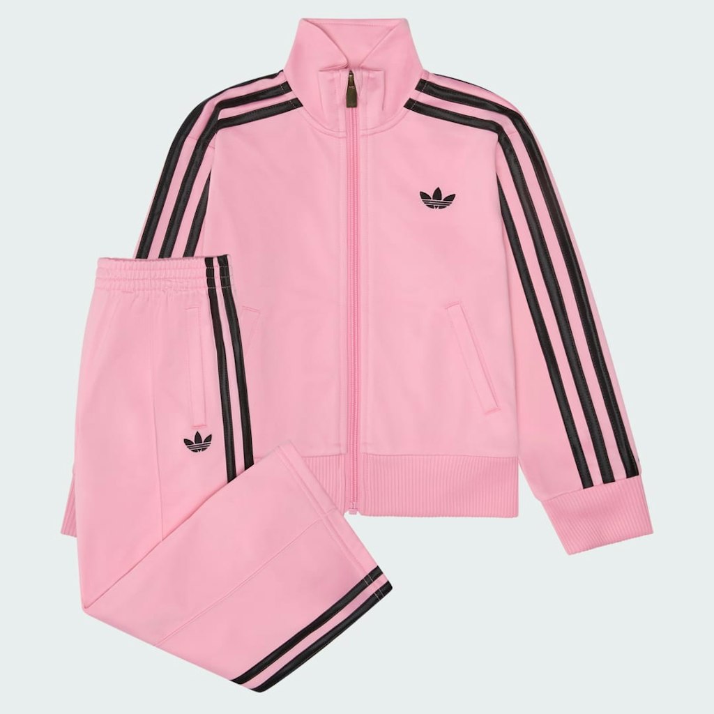 Adidas Firebird Jacket and Wide-Leg Pants Set: $43 Adidas Firebird Jacket and Wide-Leg Pants Set: $43