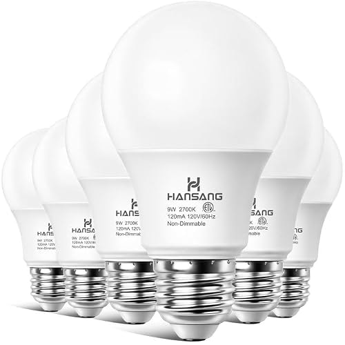 Hansang A19 60W Equivalent LED Light Bulb: $9.99 Hansang A19 60W Equivalent LED Light Bulb: $9.99