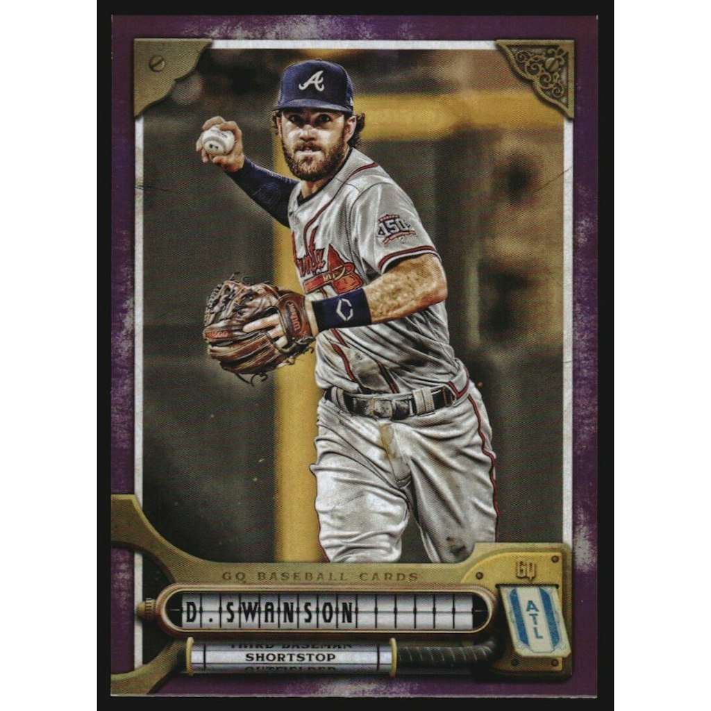 2022 Topps Gypsy Queen Dansby Swanson Mauve Card #41: $9 2022 Topps Gypsy Queen Dansby Swanson Mauve Card #41: $9