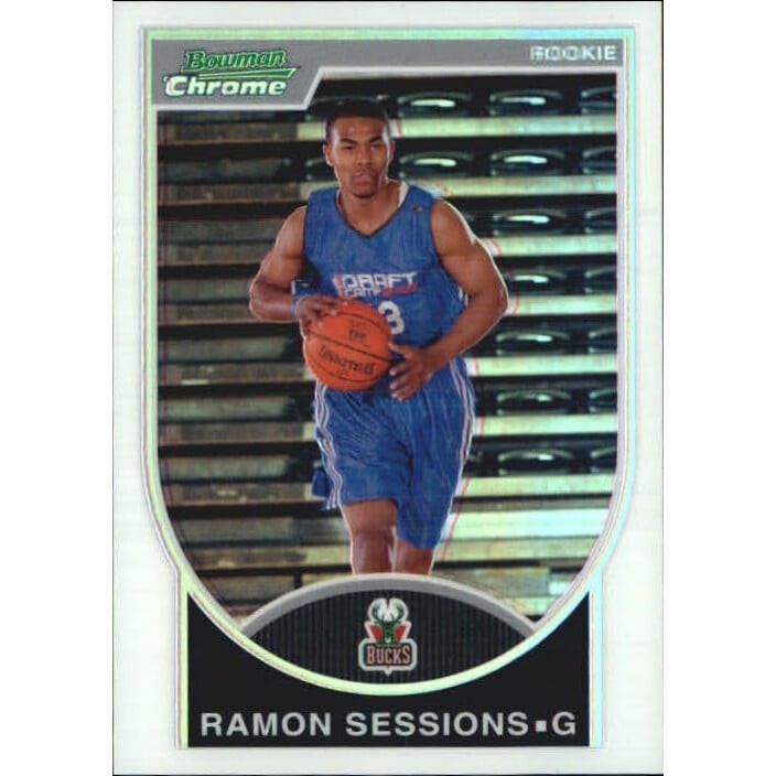 2007-08 Bowman Chrome Refractor Ramon Sessions Card: $9 2007-08 Bowman Chrome Refractor Ramon Sessions Card: $9