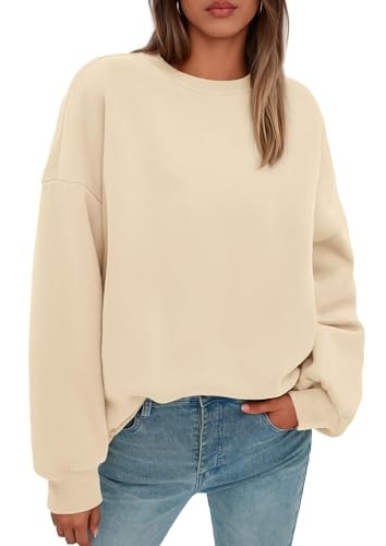 Prettygarden Women's Oversized Crewneck Sweatshirt: $24.98 Prettygarden Women's Oversized Crewneck Sweatshirt: $24.98