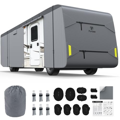 Fonzier 9-Layer Heavy-Duty 31-34ft Class A RV Cover: $239.99 Fonzier 9-Layer Heavy-Duty 31-34ft Class A RV Cover: $239.99