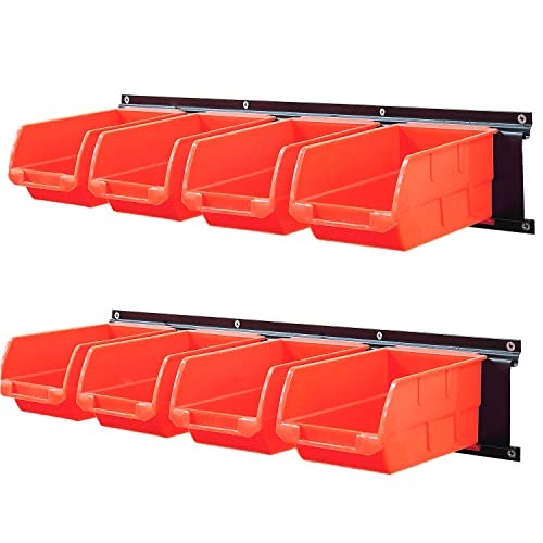 Wallmaster 8-Bin Wall Mounted Storage Organizer: $25.49 Wallmaster 8-Bin Wall Mounted Storage Organizer: $25.49