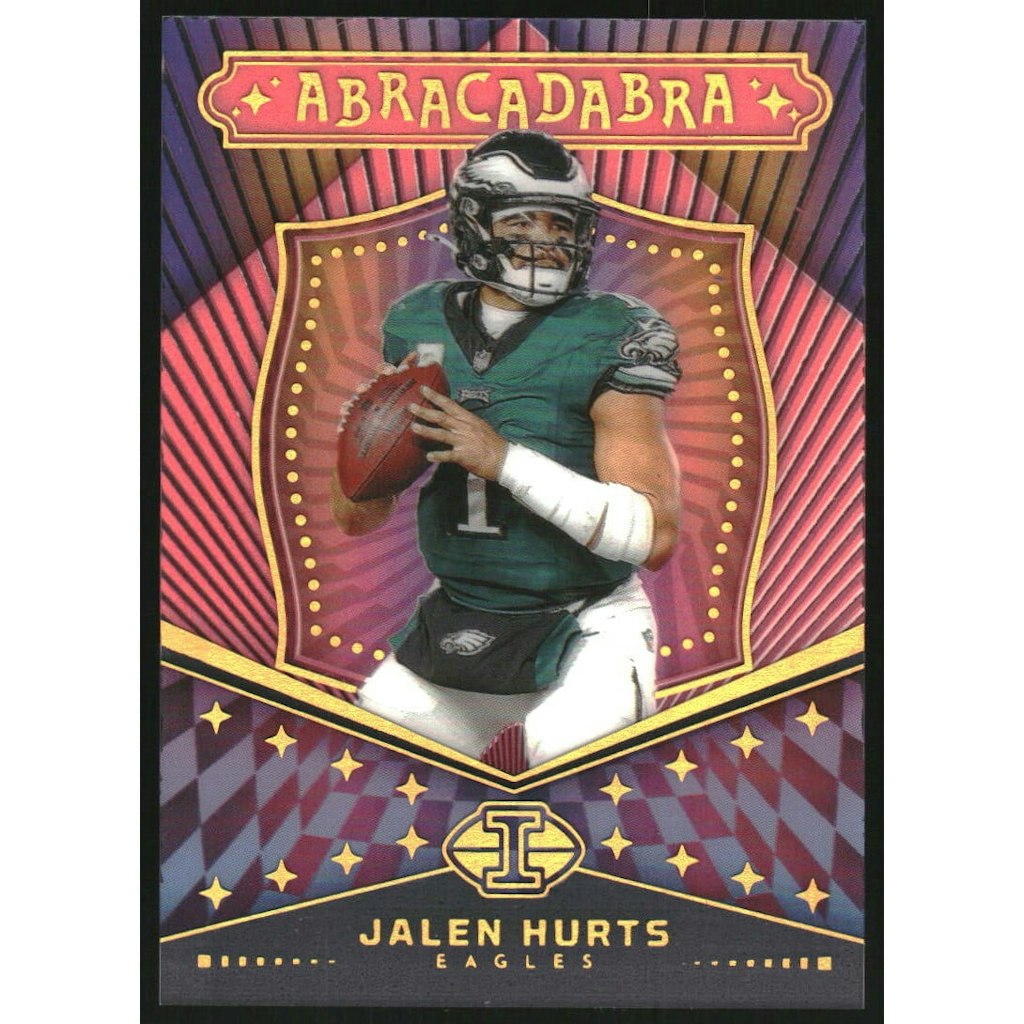 2024 Panini Illusions Abracadabra Pink Jalen Hurts Card: $8