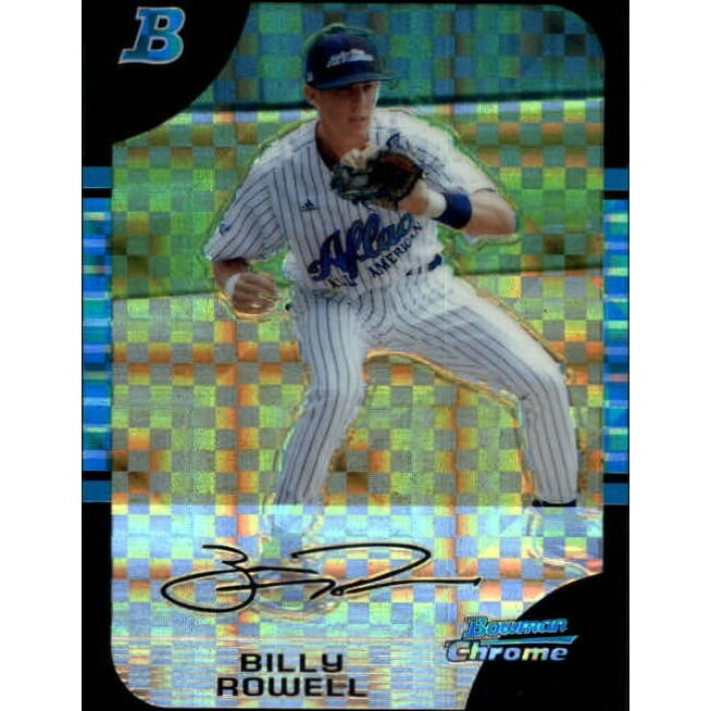 2005 Bowman Chrome Draft AFLAC X-Fractors Billy Rowell Trading Card: $17.50