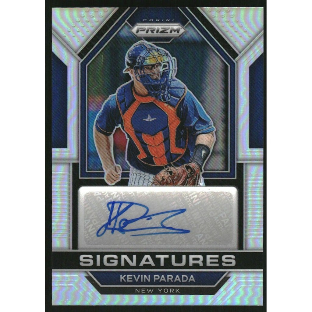 2023 Panini Prizm Kevin Parada Silver Autograph Card: $10.80
