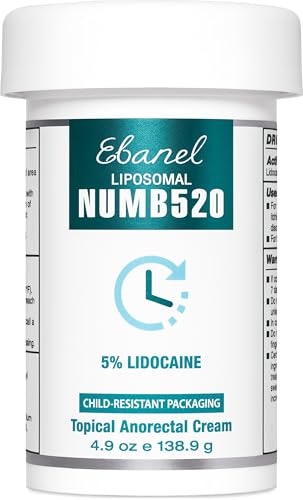 Ebanel 5% Lidocaine Numbing Cream 4.9-oz.: $41.60