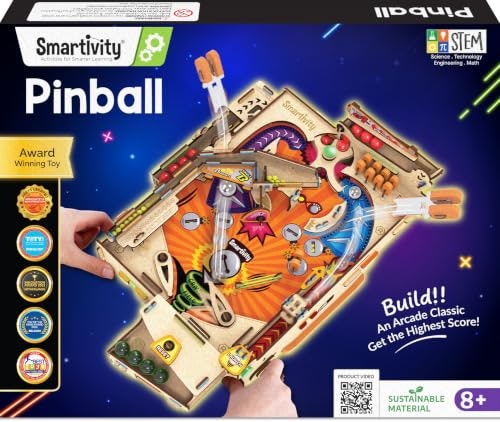 Smartivity DIY Pinball Machine Kit: $29.74 Smartivity DIY Pinball Machine Kit: $29.74