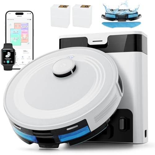 Lefant M2 Pro 6,000Pa Robot Vacuum and Mop Combo: $149.98