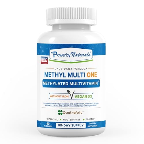 Power By Naturals Methyl Multi One 60-Capsule Bottle: $33.96 Power By Naturals Methyl Multi One 60-Capsule Bottle: $33.96