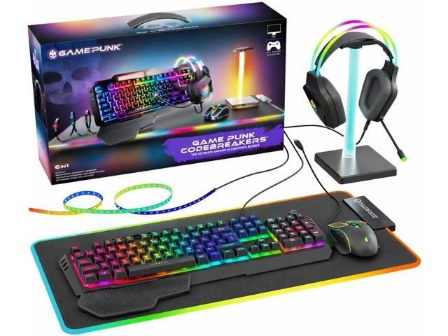 Game Punk 6-Piece RGB Gaming Bundle: $197.89 Game Punk 6-Piece RGB Gaming Bundle: $197.89