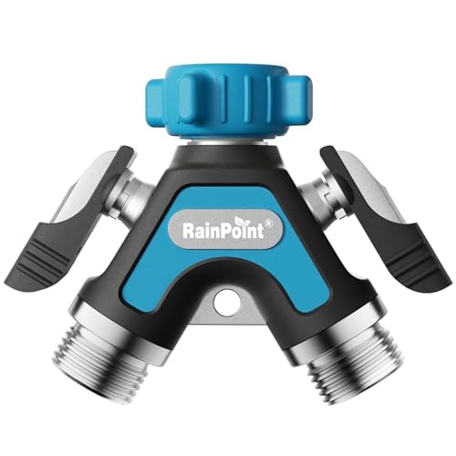 Rainpoint 2-Way Heavy Duty Garden Hose Splitter 2-Pack: $52.98 Rainpoint 2-Way Heavy Duty Garden Hose Splitter 2-Pack: $52.98