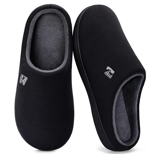 RockDove Men's Original Two-Tone Memory Foam Slippers: $20.78
