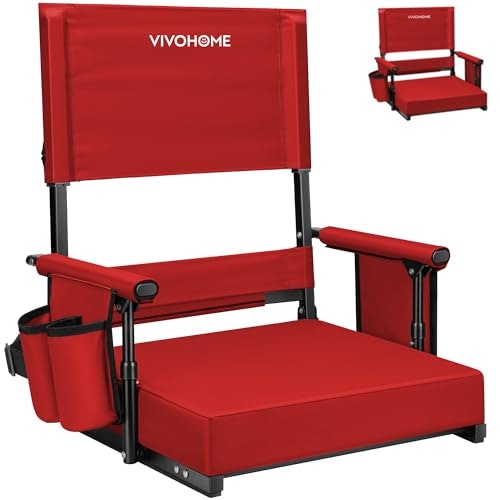 Vivohome Adjustable High Back Stadium Seat: $56.09 Vivohome Adjustable High Back Stadium Seat: $56.09
