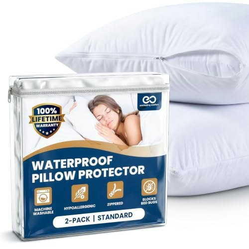 Full Size Waterproof Pillow Protectors 2-Pack: $13.98 Full Size Waterproof Pillow Protectors 2-Pack: $13.98