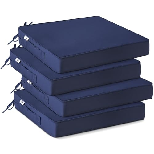 IPYNBAP 19" x 19" x 3" Outdoor Chair Cushions 4-Pack: $49.97 IPYNBAP 19" x 19" x 3" Outdoor Chair Cushions 4-Pack: $49.97