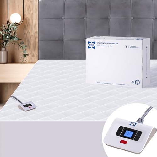 Sealy Twin 39x75-Inch Waterproof Heated Mattress Pad: $49.99 Sealy Twin 39x75-Inch Waterproof Heated Mattress Pad: $49.99