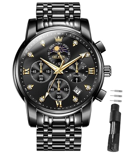 Olevs Men's 41.5mm Classic Watch: $34.64