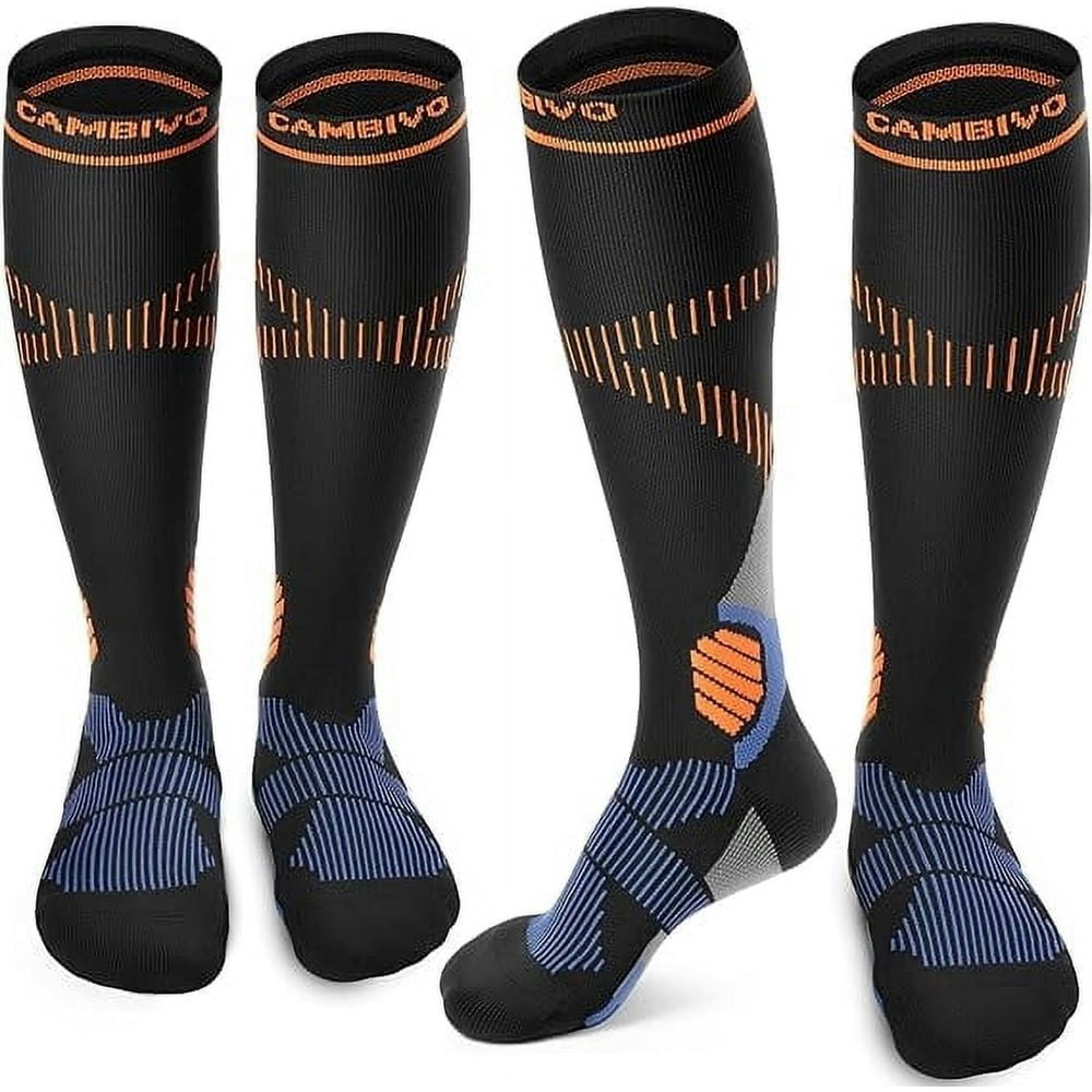 Cambivo 15-20 mmHg Compression Socks 2-Pack: $15.29