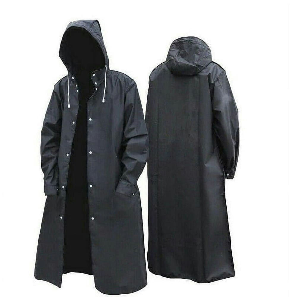 Txmasen Men's Waterproof Hooded Rain Trench Coat: $18.99 Txmasen Men's Waterproof Hooded Rain Trench Coat: $18.99