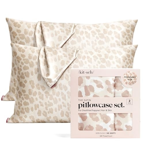 Kitsch Satin Pillowcase 2-Pack: $23.99 Kitsch Satin Pillowcase 2-Pack: $23.99