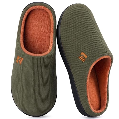RockDove Men's Original Two-Tone Memory Foam Slipper: $20.39