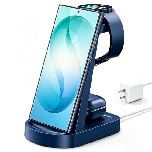 Wireless Charging Station for Samsung Phone and Watch: $33.99 Wireless Charging Station for Samsung Phone and Watch: $33.99