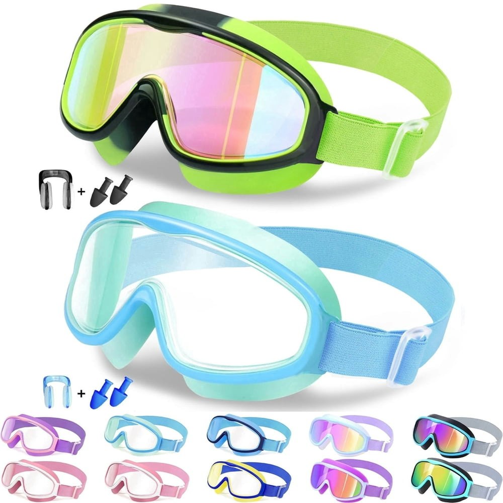 Vvinca Kids Swim Goggles: $12.34 Vvinca Kids Swim Goggles: $12.34