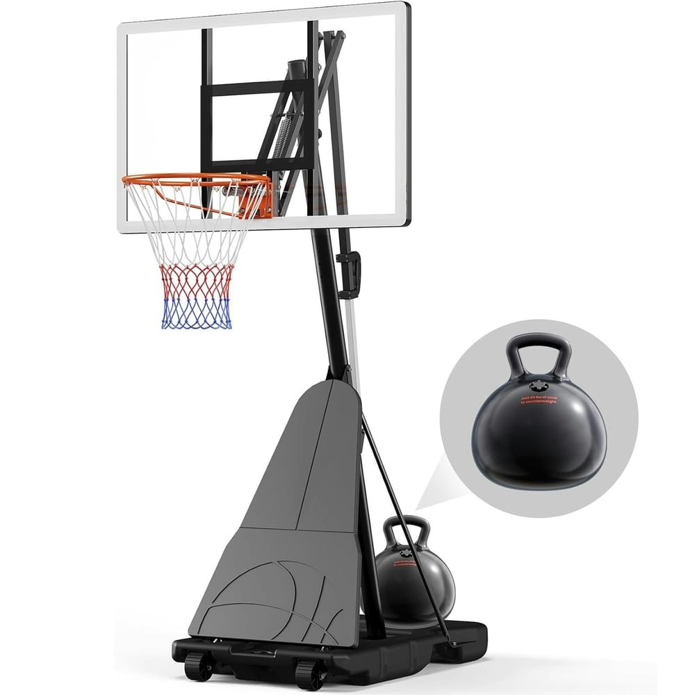 Toremore 44-Inch Portable Adjustable Basketball Hoop: $169.98