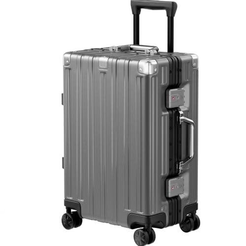 Krute Zipperless 20-inch Carry-On Hardshell Suitcase: $93.49