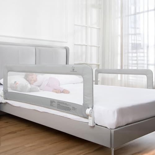 ComfyBumpy 55.5-Inch Toddler Bed Rail 2-Pack: $98.59 ComfyBumpy 55.5-Inch Toddler Bed Rail 2-Pack: $98.59